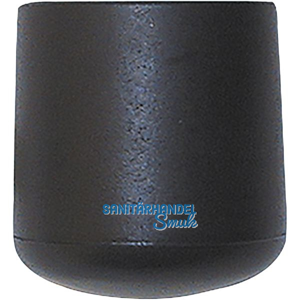 Fu�kappen f�r Rundrohr � 45 mm schwarz