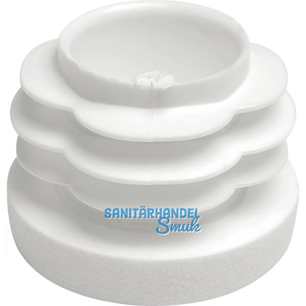 Lamellenstopfen � 22mm Wandst�rke 0,8 - 3 mm wei�