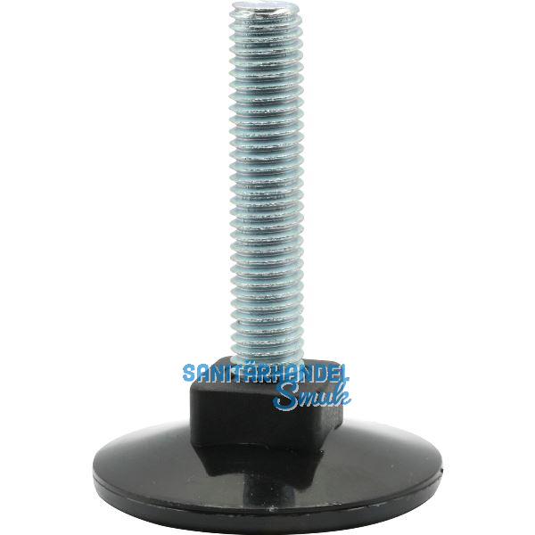 H�henverstellschraube Teller rund Gewinde M8 x 85