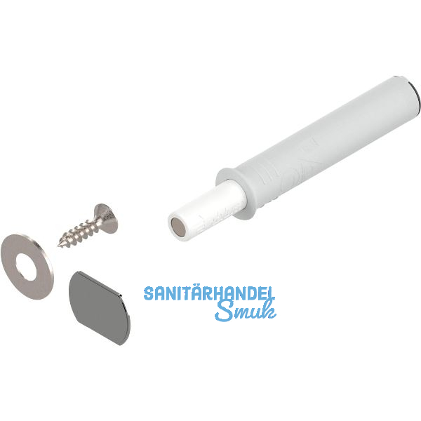 BLUM TIP-ON f�r T�ren 956.1004 Kurzversion mit Magnet, seidenwei�