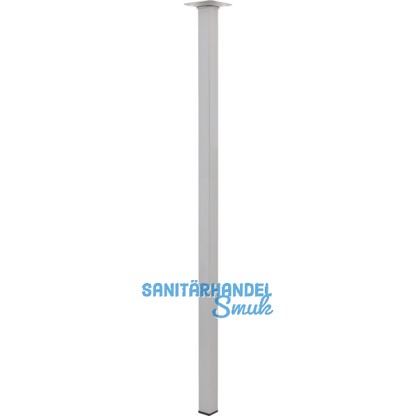 ELEMENT SYSTEM M�belfu� Quadratrohr 25 x 700 mm Stahl silber