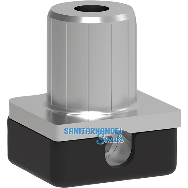 CAMAR H�henversteller zum Einbohren 316, Bohr � 16 mm, Zamak/Kunststoff schwarz