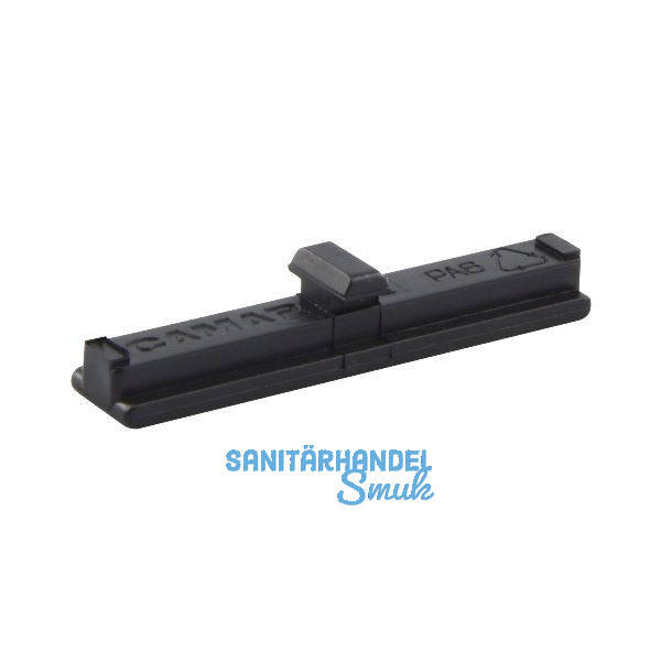 CAMAR Befestigungsplatte Unico Einschieben Kunststoff schwarz