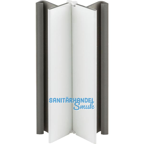 VOLPATO Sockelblenden-Ecke verstellbar 100 mm Kunststoff wei� hochglanz