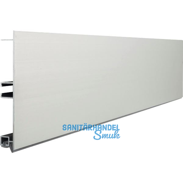 VOLPATO Sockelblende 100 mm Alu geb�rstet