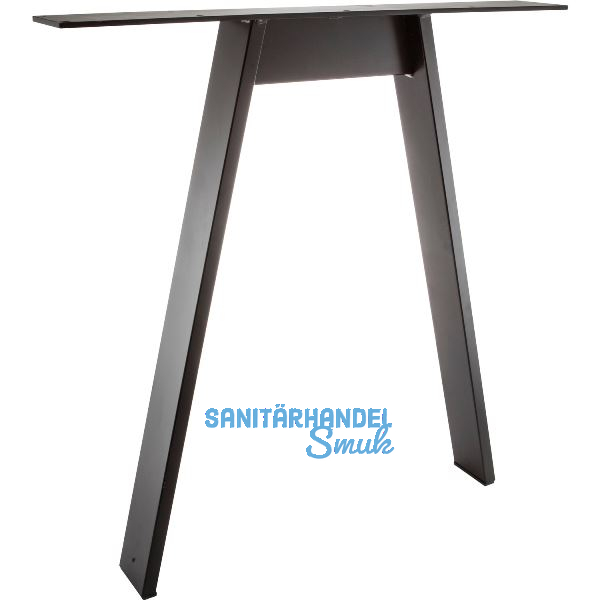 SIMAUSROM Tischkufe A-Form Stahl schwarz lackiert