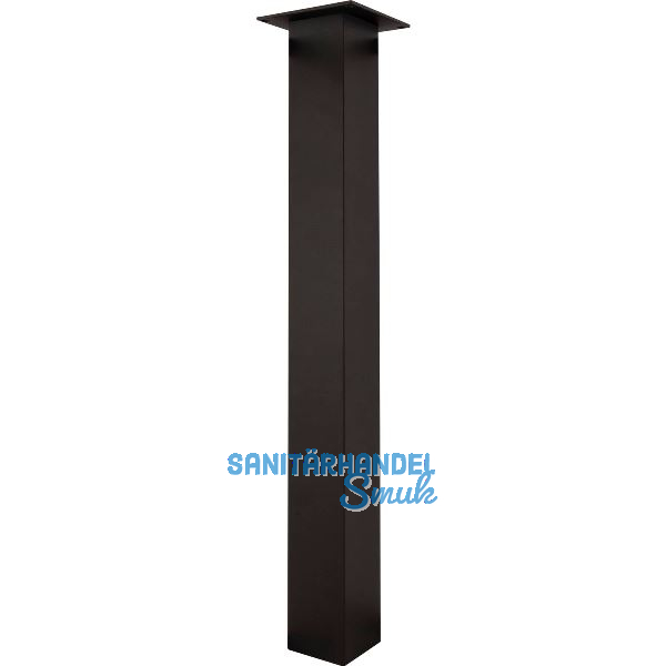 SIMAUSROM Tischfu� 70 x 70 x 720 mm Aluminium schwarz