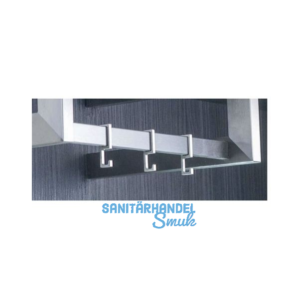 Edelstahlrohr Nano L�nge 600 mm, 25 x 10 mm, Edelstahl geb�rstet