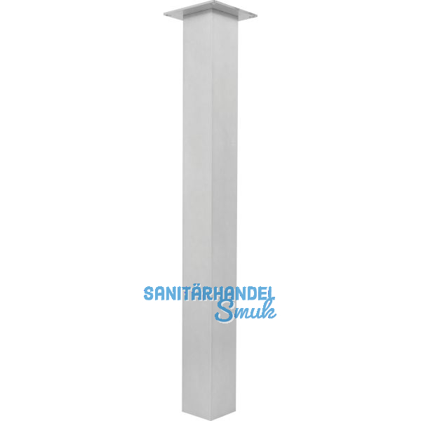SIMAUSROM Tischfu� 70 x 70 x 420 mm Aluminium geb�rstet