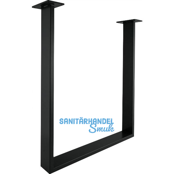 SIMAUSROM Tischkufe Regular Stahl schwarz lackiert