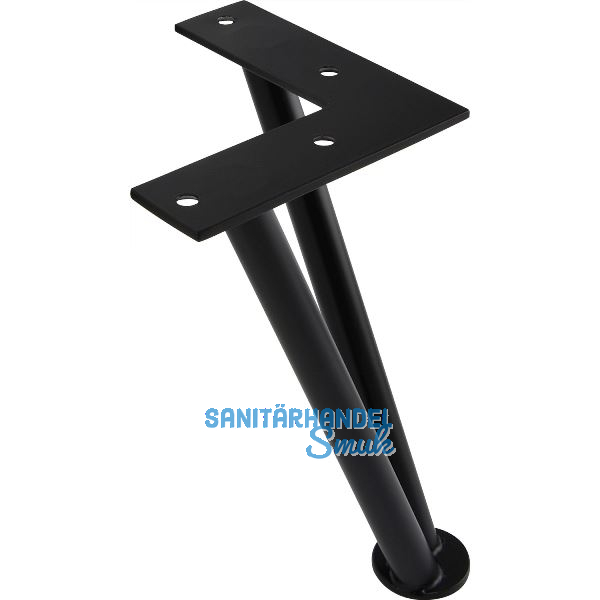 SIMAUSROM Haarnadelfu� 180 mm Stahl schwarz