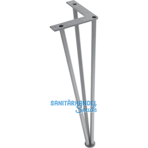 SIMAUSROM Haarnadelfu� 720 mm Edelstahl geb�rstet