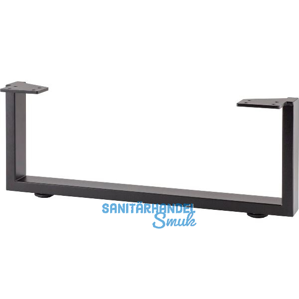 SIMAUSROM M�belkufe Regular 400 x 160 mm Stahl schwarz pulverbeschichtet