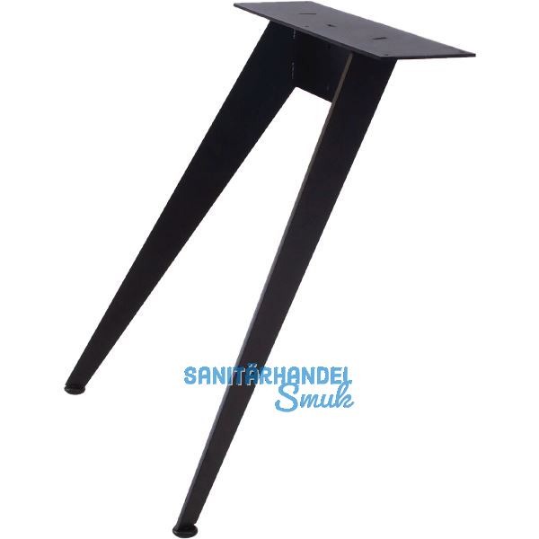 SIMAUSROM Tischkufe Stand Stahl schwarz