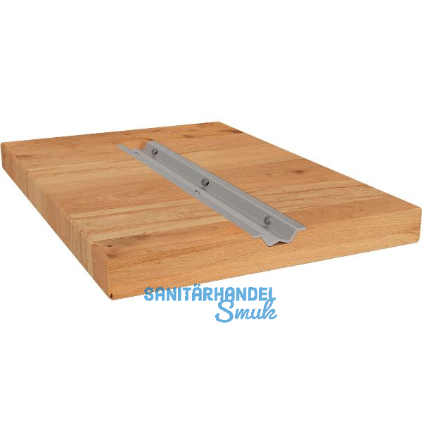 W-Gratleiste L�nge 600mm, Breite 60mm, Nuttiefe 14mm, Stahl verzinkt