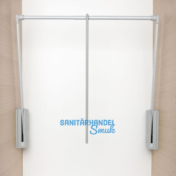 SERVETTO Kleiderlift Junior 600 - 1000 mm grau/silbergrau