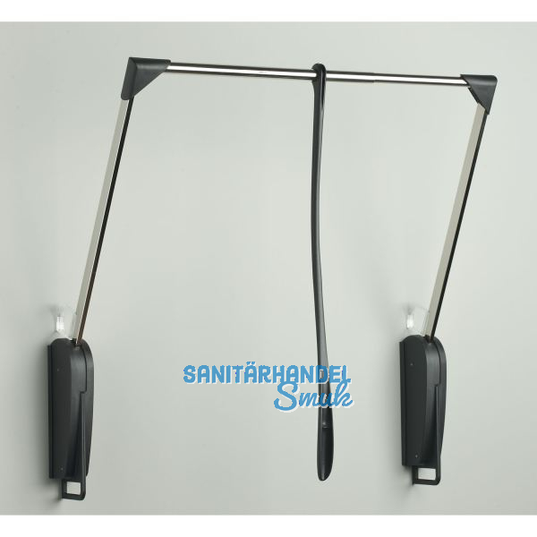 SERVETTO Kleiderlift Innominato 620 - 950 mm schwarz/verchromt