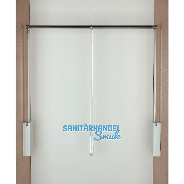 SERVETTO Kleiderlift 3T 750 - 1100 mm Kunststoff/Stahl wei�/verchromt