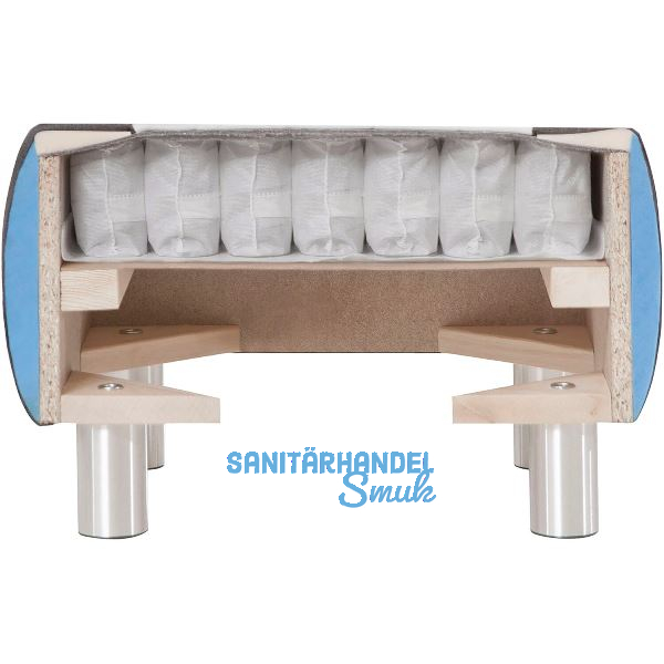 ADA Boxspringbett Enessa Upgrade Bonell- auf Taschenfederkern