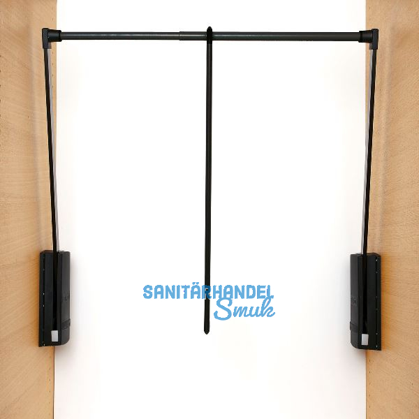 SERVETTO Kleiderlift Junior 600 - 1000 mm schwarz/schwarz