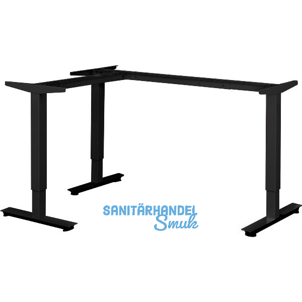 Sitz-Steh-Tischgestell Vertex Ergo elektrisch verstellbar schwarz