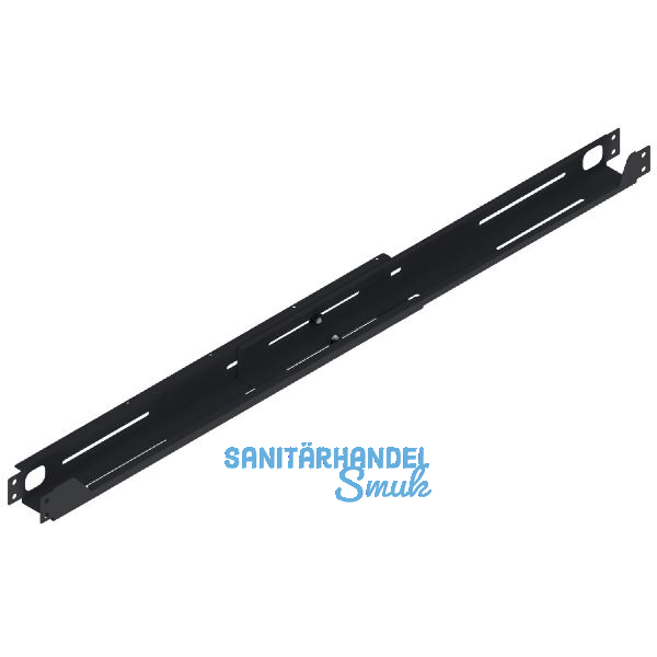 Tischgestell Basic 1 Traverse 1150-1750 mm, Stahl schwarz RAL9005