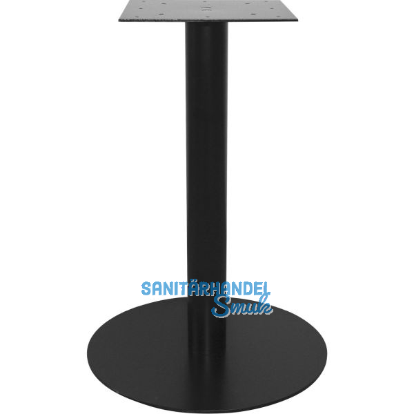 SOLIDO Platten-Tischgestell Helios R Stahl schwarz beschichtet