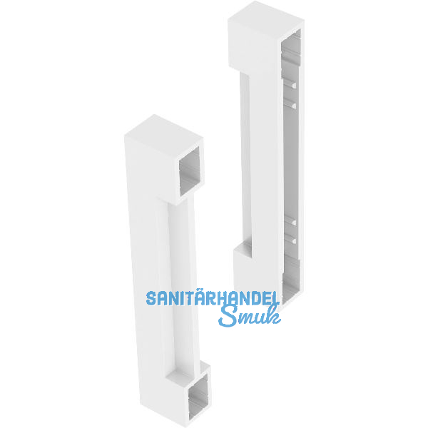 Doppelrelinghalter f�r BLUM AMBIA-LINE Kunststoff Seidenwei� matt