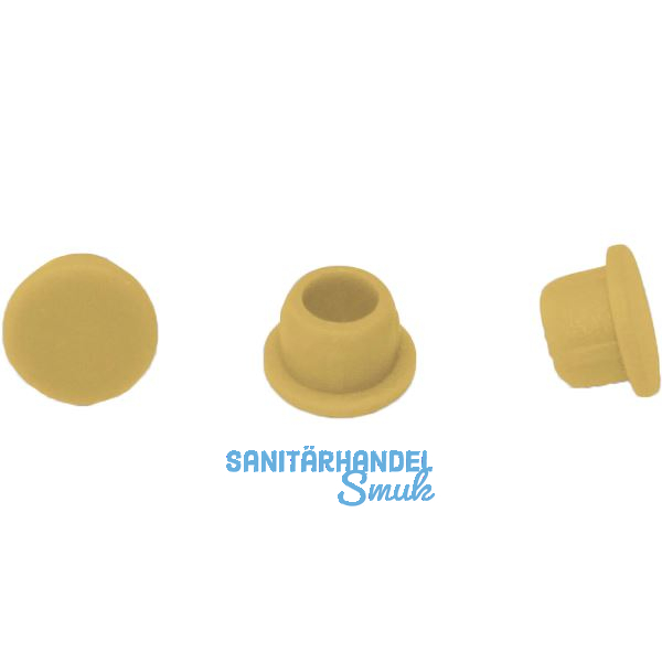 LAMELLO Clamex Abdeckkappen, Kunststoff RAL 1014 elfenbein, Kiefer, VPE 500