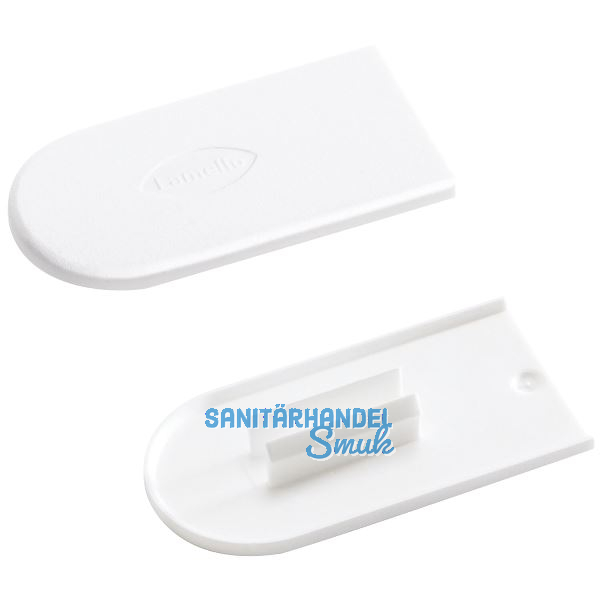 LAMELLO Cabineo Abdeckkappe, Kunststoff RAL 9010 reinweiss, VPE 100