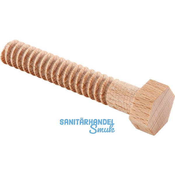 JOWE 6-Kant Gewindeschraube 15x100mm, Gewindel�nge 80mm