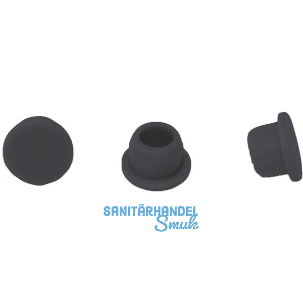 LAMELLO Clamex Abdeckkappen, Kunststoff RAL 9011 graphitschwarz, VPE 5000