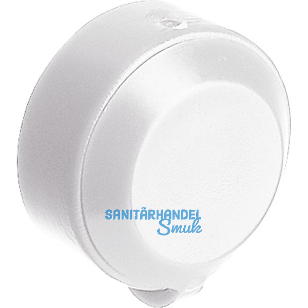 Abdeckkappe f�r Schrauben mit angespitztem Deckel, Au�en �13.5, Kunststoff wei�