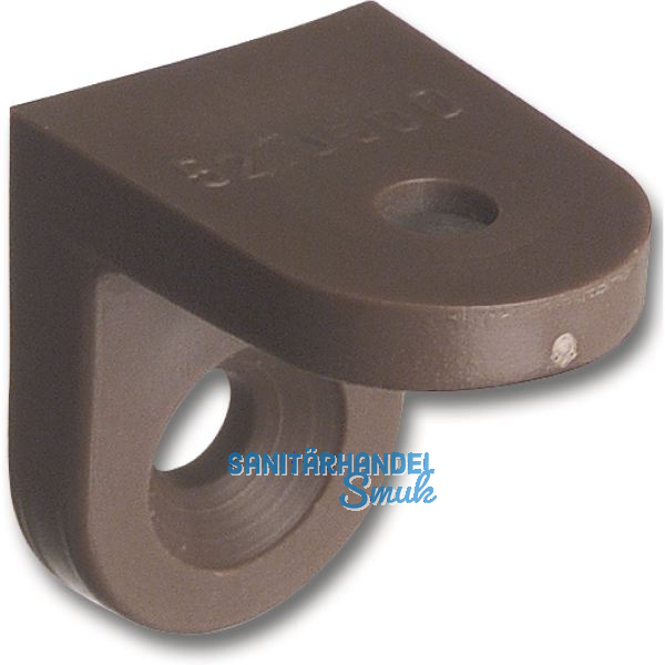HENKE Schrankverbinder Corner 2, 23 x 23 x 24 mm, Kunststoff dunkelbraun