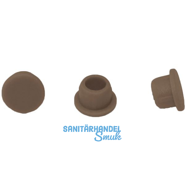 LAMELLO Clamex Abdeckkappen, Kunststoff RAL 8017 schokoladenbraun, VPE 5000