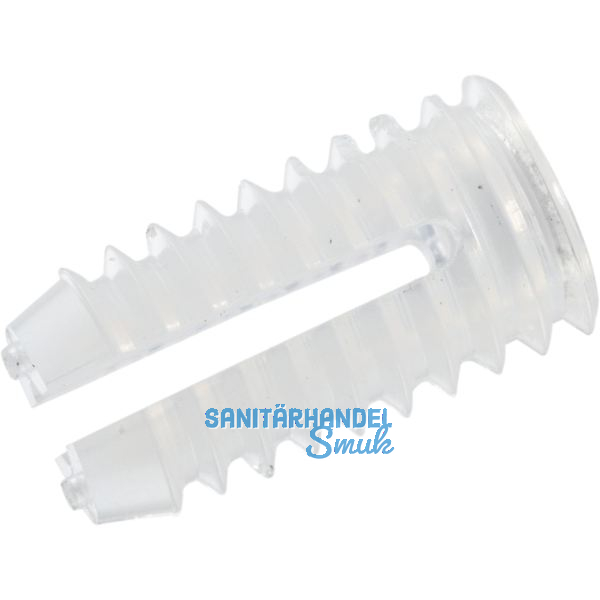 Spreizmuffe rund, � 5,5 mm, L�nge 11 mm, Bohr-� 5 mm, Kunststoff natur