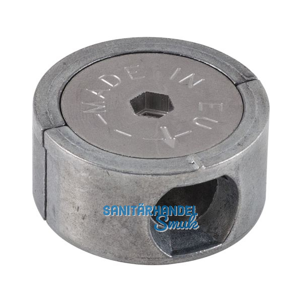 Exzentergeh�use Bohr � 35, H�he 17 mm, Zamak grau