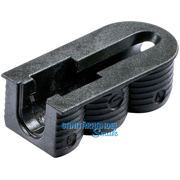 LAMELLO Cabineo X Korpusverbinder, Kunststoff schwarz 500 Stk.