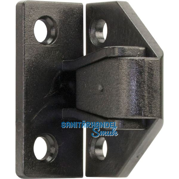 SISO Aufschiebeschlag Rapid Set Rahmenteil mit Haken, Plattenteil f�r Euroschr.