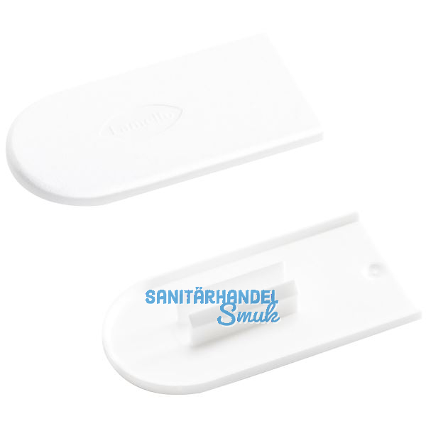 LAMELLO Cabineo Abdeckkappe, Kunststoff RAL 9003 signalwei�, VPE 100