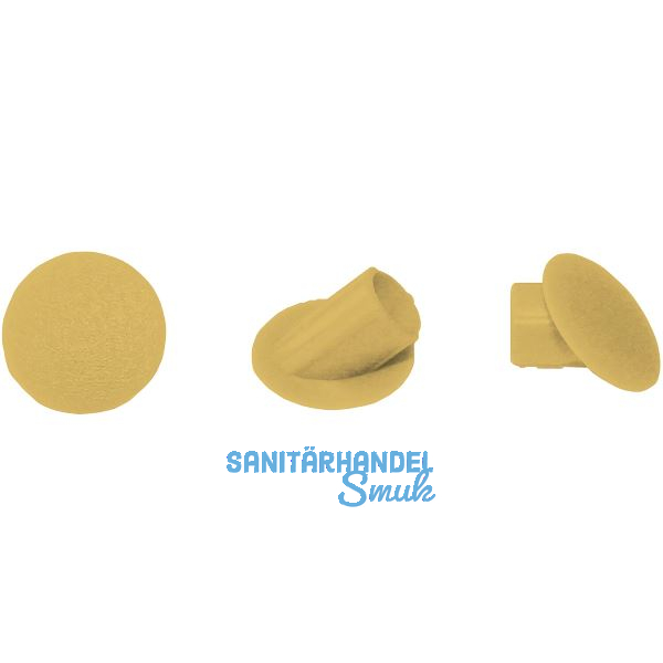 LAMELLO Clamex Abdeckkappen 45�, Kunststoff RAL 1014 elfenbein, Kiefer, VPE 100