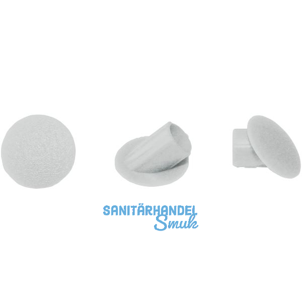 LAMELLO Clamex Abdeckkappen 45�, Kunststoff RAL 7035 lichtgrau, VPE 100