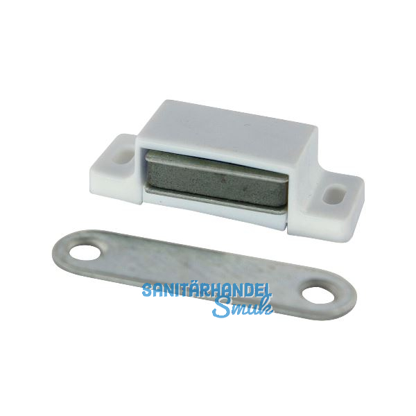 MACO Magnetschnapper M2 inkl. Gegenst�ck, Haltekraft 4kg, Kunststoff wei�