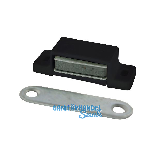 MACO Magnetschnapper M2 inkl. Gegenst�ck, Haltekraft 4kg, Kunststoff schwarz