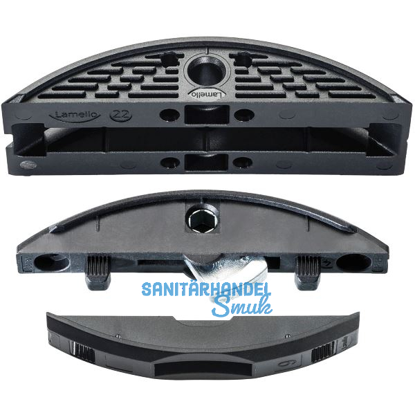 LAMELLO Leichtbauverbinder LC P-16 x 22 Set inkl. Clamex P-14/10 Verbinder