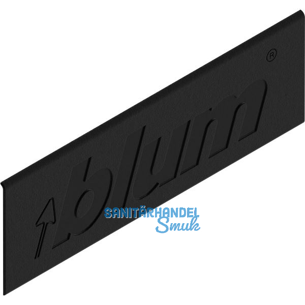 BLUM LEGRABOX Abdeckkappe aussen, carbonschwarz-matt