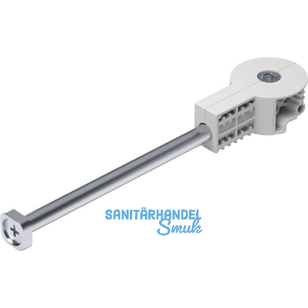 Arbeitsplattenverbinder Quick Tech 150 mm, Stahl/Kunststoff wei�grau