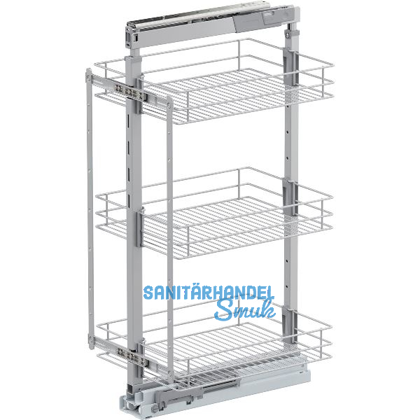 VS TAL Larder 2 Hochschrankauszug Set Classic KB 400 mm Silber