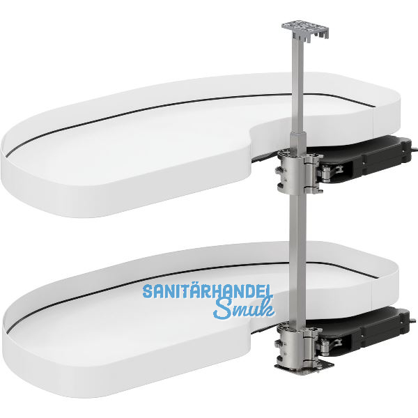 VS Cornerstone Maxx Eckauszug Planero EH 650/KB 1000/FB 600 mm links Wei�