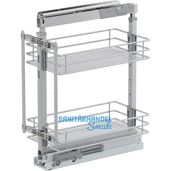 VS TAL Larder 1 Hochschrankauszug Set Saphir KB 300 mm Silber